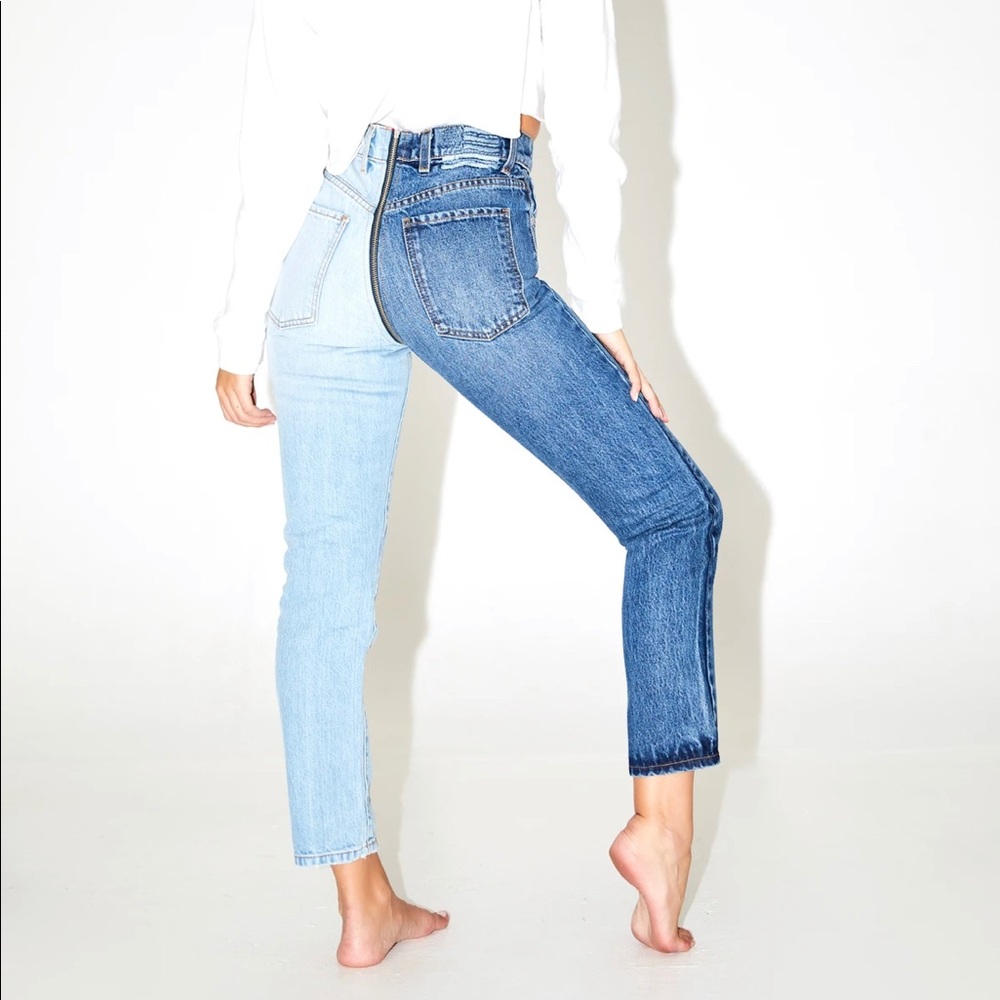 Revice Denim Yin Yang Cropped Pants